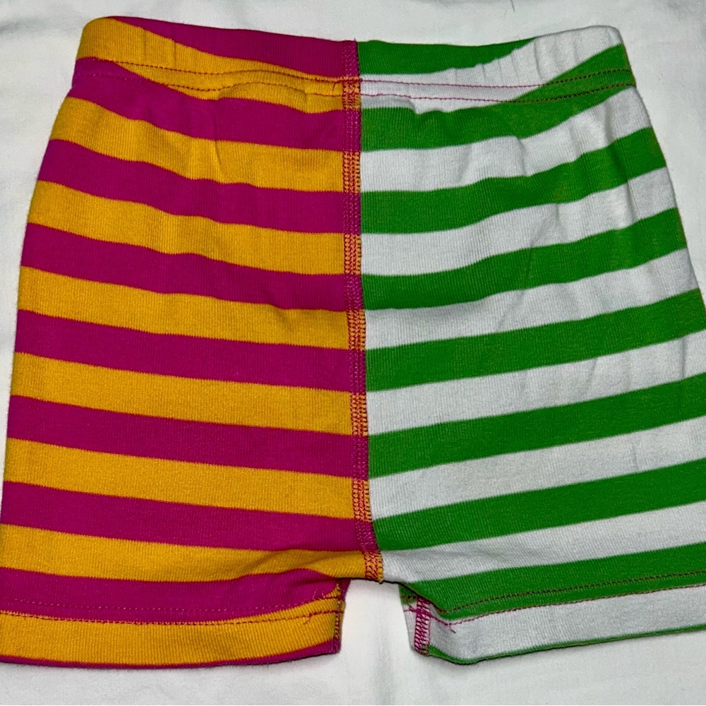 Hanna Andersson striped cotton pajamas sz 4 EUC smoke free home - Picture 6 of 6